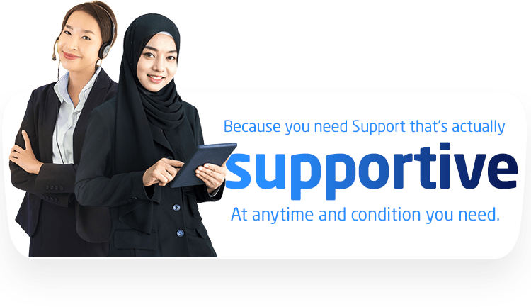 Because you need support that is actually supportive.